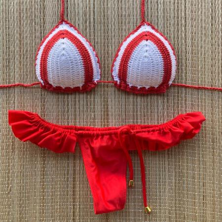 Conjunto de lingerie Renda floral