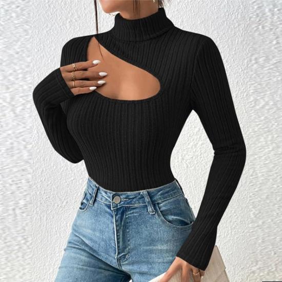 Blusa Feminina Viés Manga Curta
